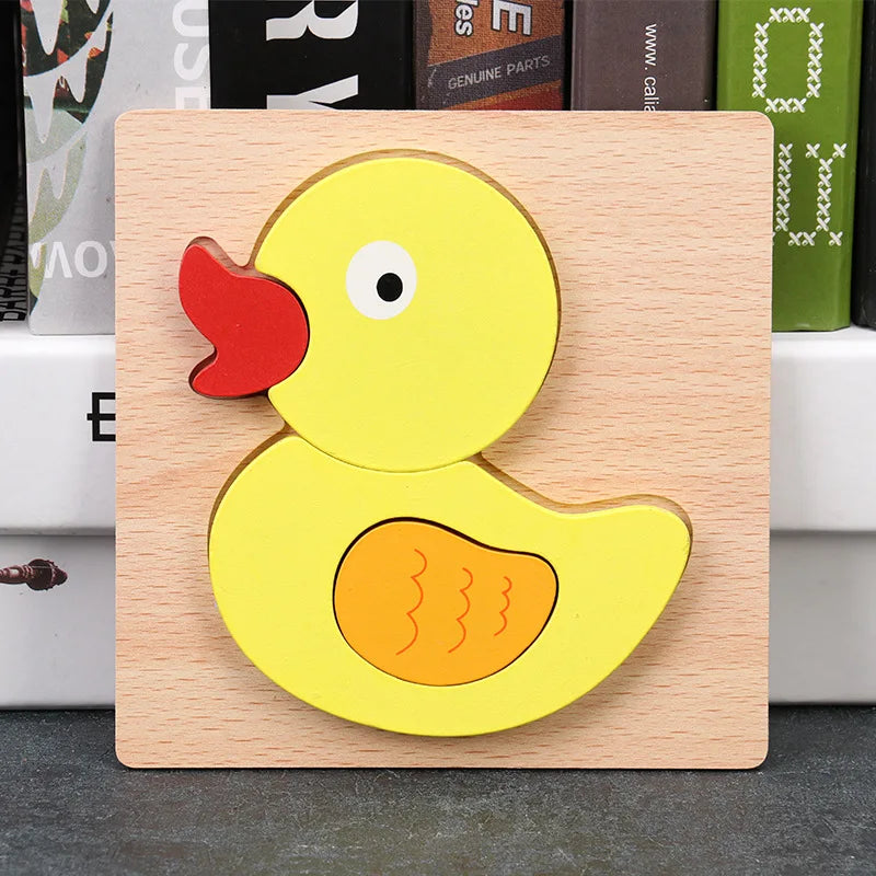 Montessori Wooden Puzzle