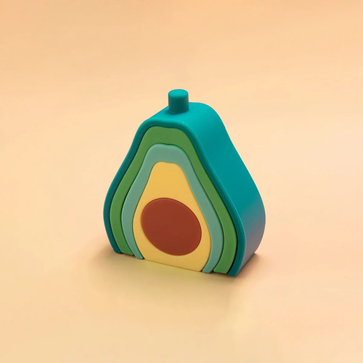 Silicone Stacking Toys Fruit for children - multivariant