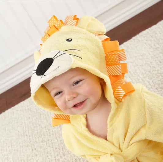 Bathrobe baby animal shape-0