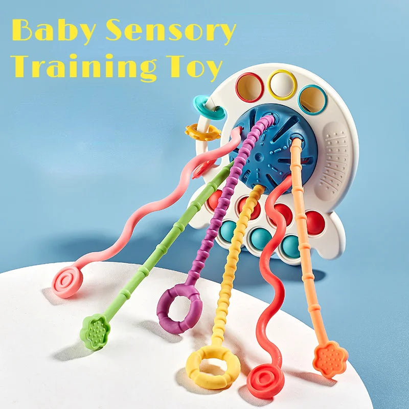 Montessori Pull String Educational Toy