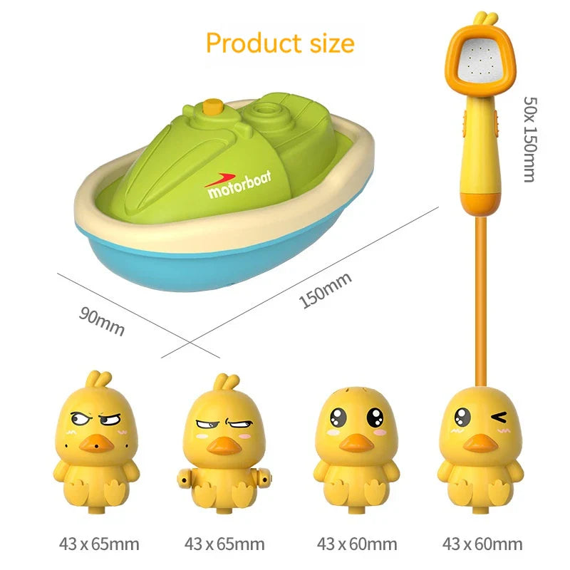 Bath Toy splashing ducks - multivariant