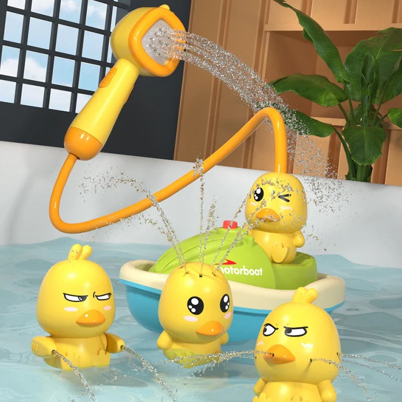 Bath Toy splashing ducks - multivariant
