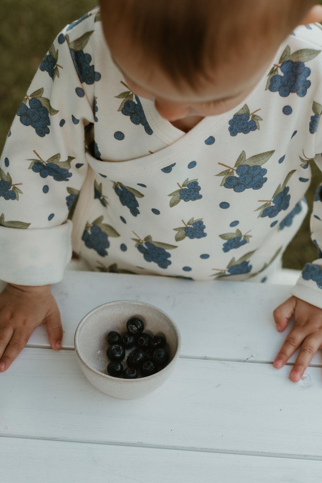 Organic Blueberry - Bodysuit